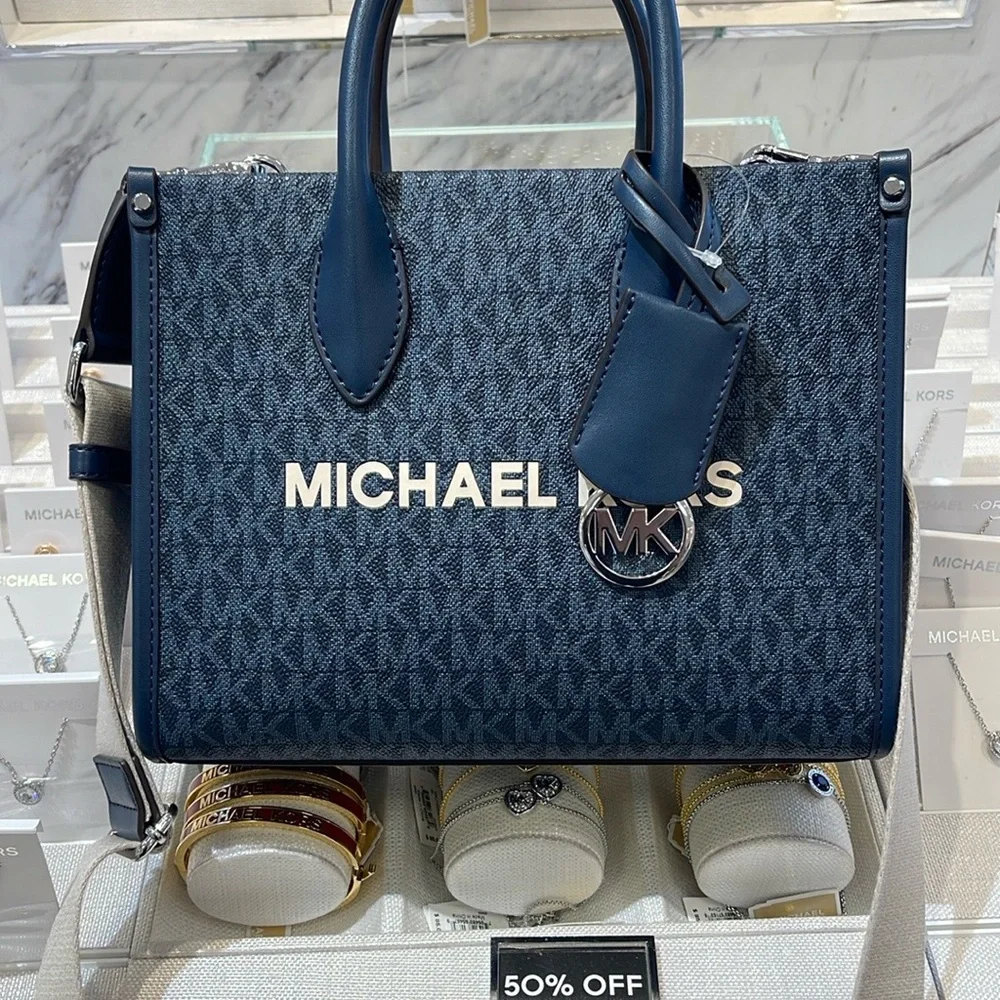 Michael Kors Mirella Small Signature Logo Crossbody Bag
Admiral 
NWT - Picture 8 of 16